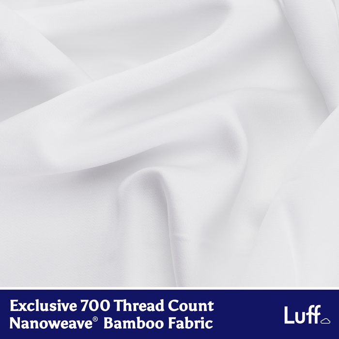 100% Organic Bamboo Silk Deep Fitted Sheet - Luff Sleep