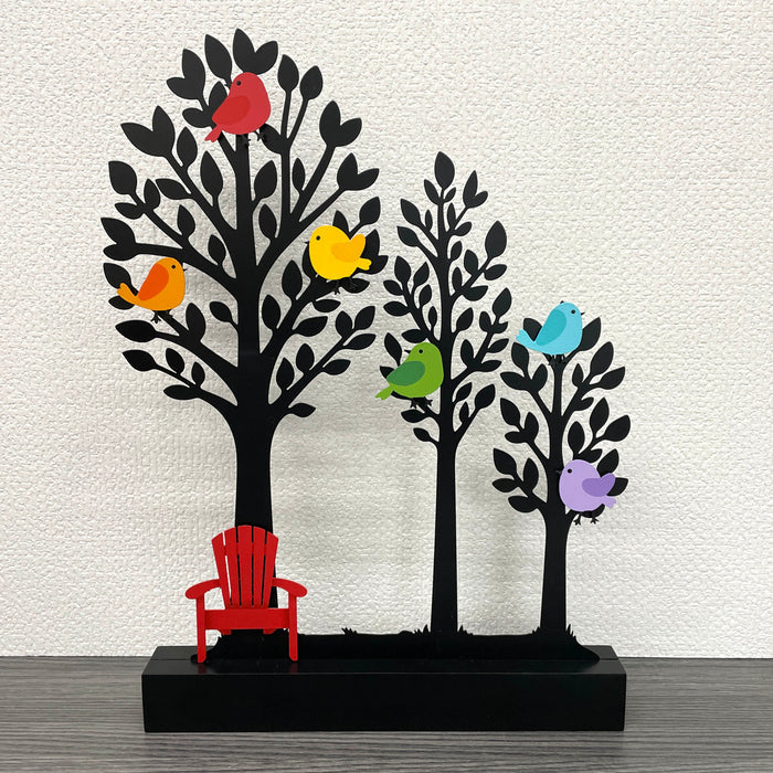 Adirondack Chair Magnet Red