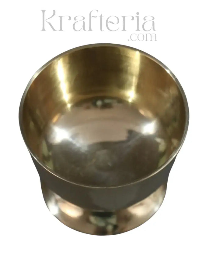 Antique-Style Bronze Cups Featuring a Durable Base   Brass Ware