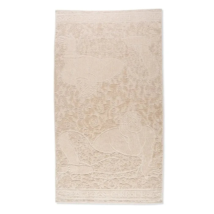 BATH SHEET - serene - taupe