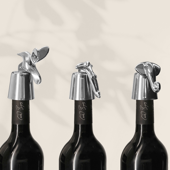 BOTTLE STOPPER - elephant