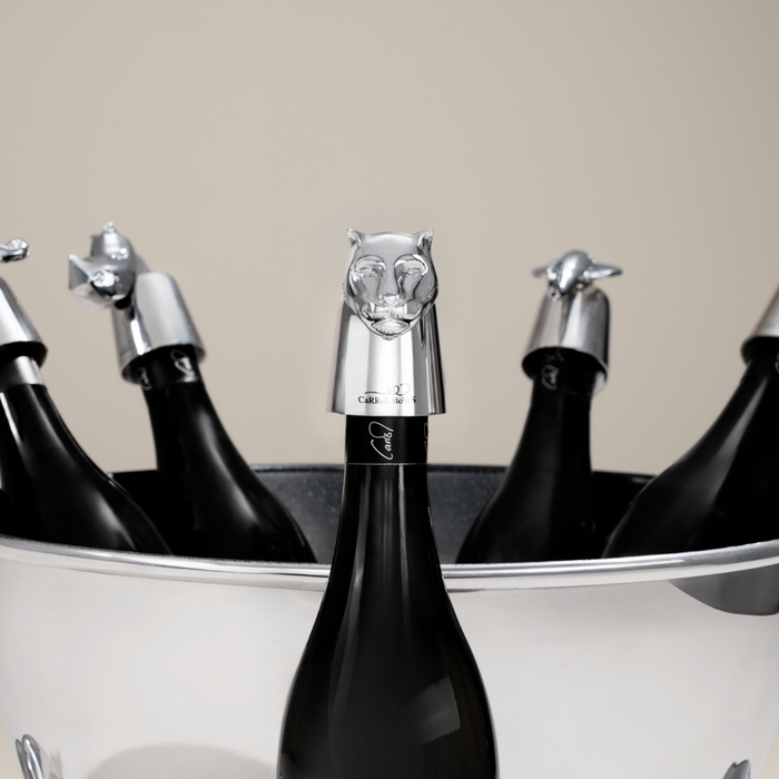 BOTTLE STOPPER - leopard