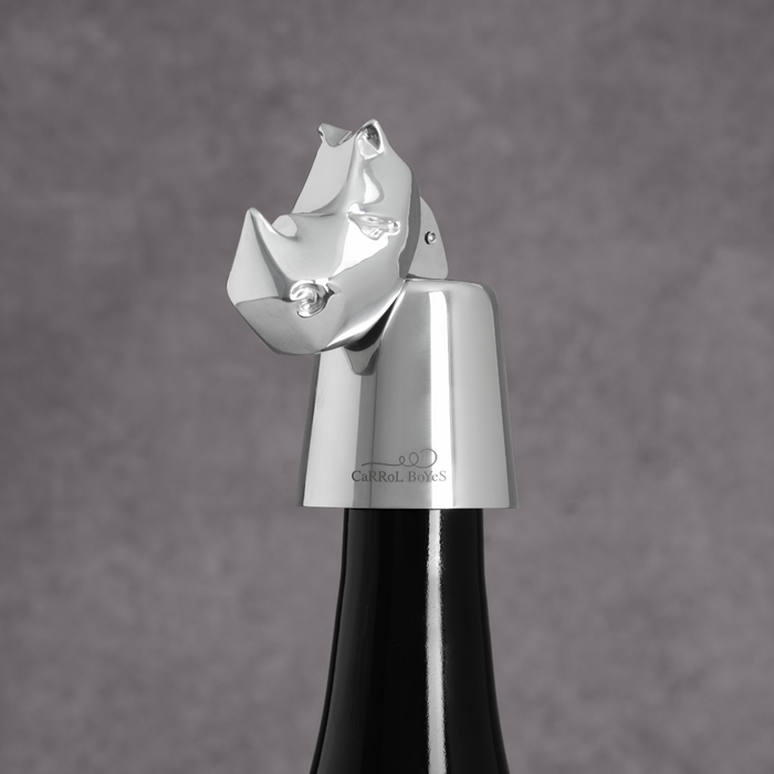 BOTTLE STOPPER - rhino