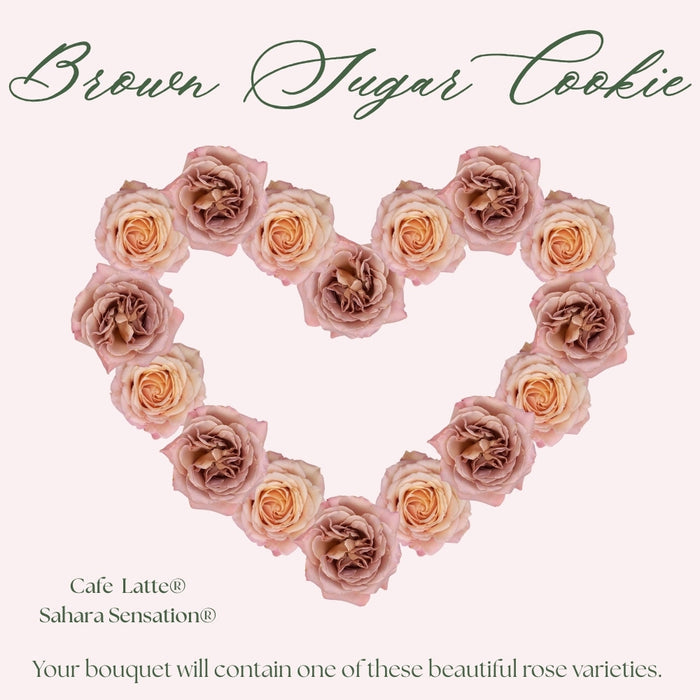 Brown Sugar Cookie Valentine's Day Bouquet