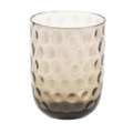 Bubble Glass, Short Dinnerware Kodanska Short Black Smoke