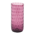 Bubble Glass, Tall Dinnerware Kodanska Tall Dark Purple
