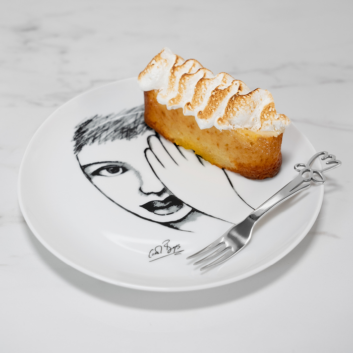 CAKE FORK SET OF 6 - daffodil