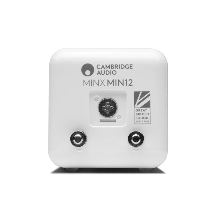 Cambridge Audio MINX MIN12 Compact Speaker white rear