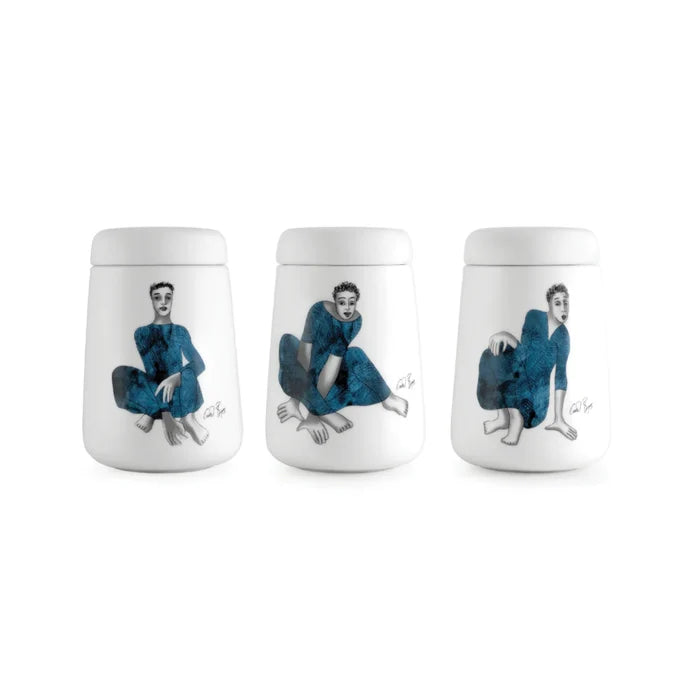 CANISTER LARGE SET OF 3 - indigo girls mix