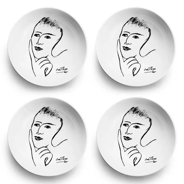 CEREAL / SOUP BOWL SET OF 4 - distant memory