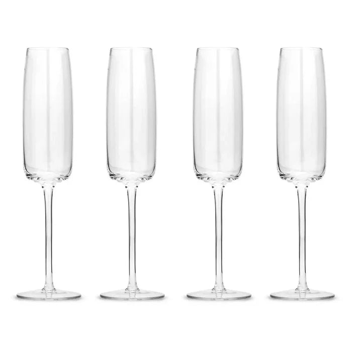 CHAMPAGNE FLUTE SET OF 4 - ripple