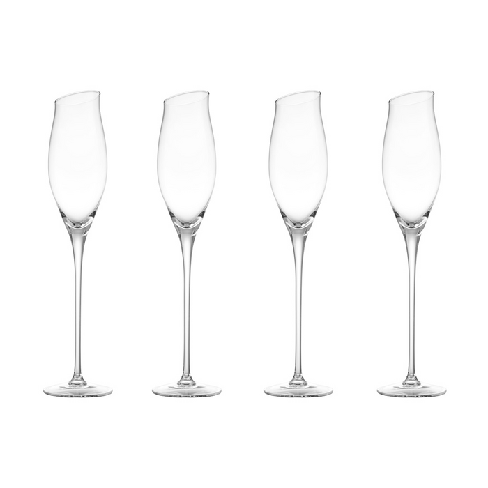 CHAMPAGNE FLUTE SET OF 4 - sway