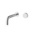 COMO Wall Basin Mixer Set with Progressive Cartridge Chrome Tapware Arova