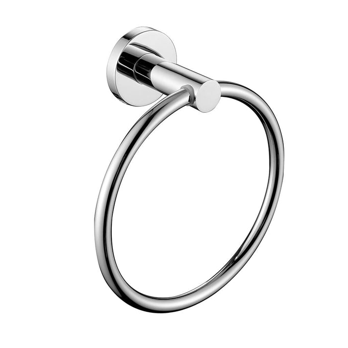 Clio Hand Towel Holder Chrome Accessories Arova