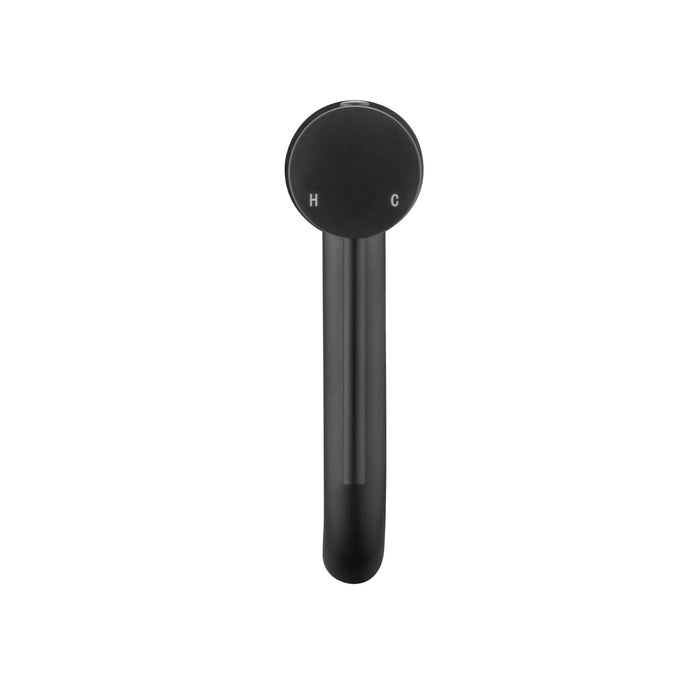CLIO Round Basin Mixer Matte Black Tapware Arova