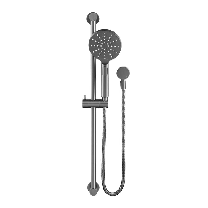 CLIO Shower Rail Round Gunmetal