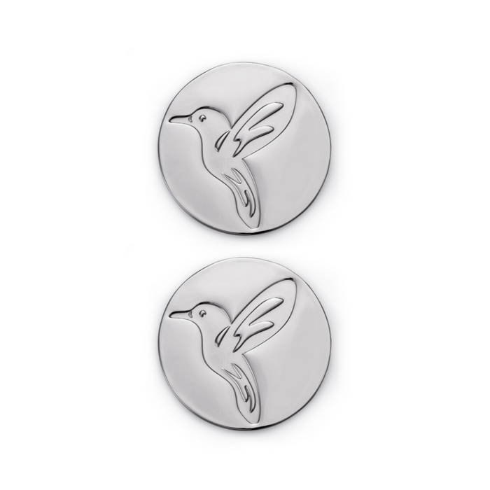 COASTER SET OF 2 - hummingbird