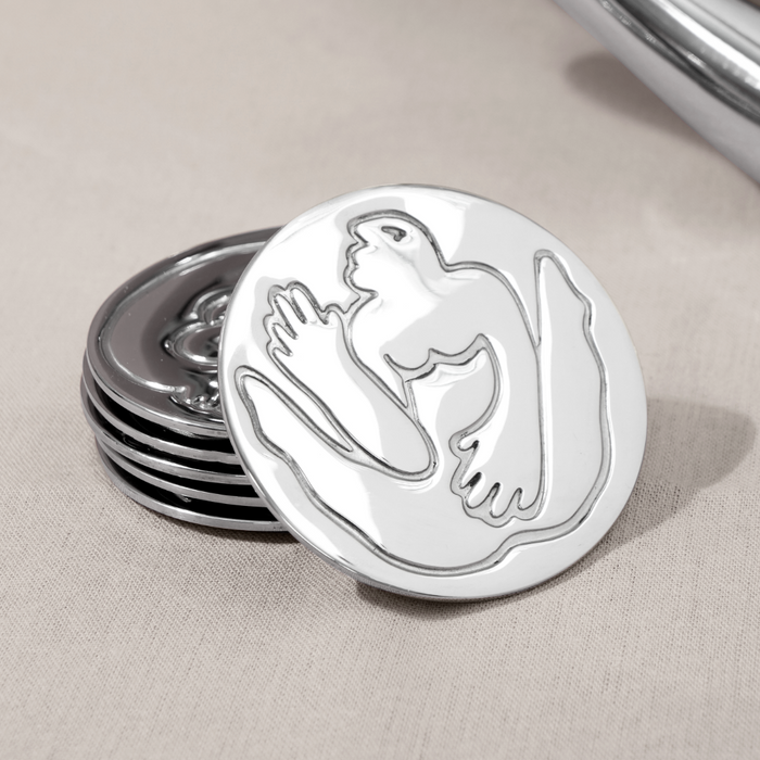 COASTER SET OF 6 - figures