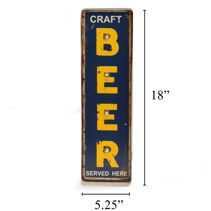 "Craft Beer" Sign