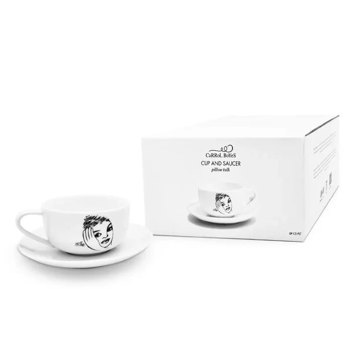 CUP AND SAUCER - pillow talk
