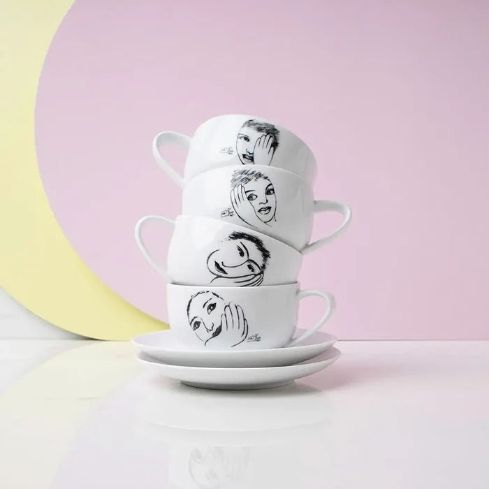 CUP AND SAUCER - pillow talk