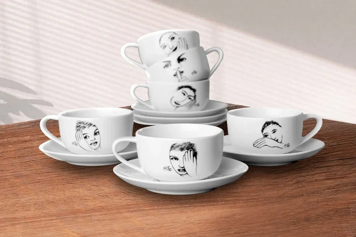 CUP AND SAUCER - pillow talk