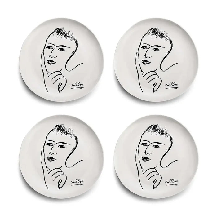 DINNER PLATE SET OF 4 - distant memory