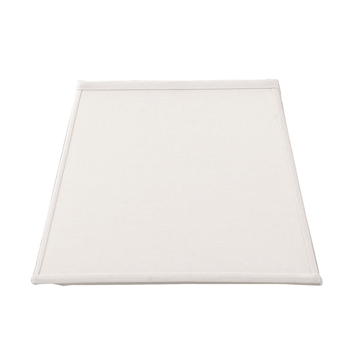 Eggshell Rectangular Tapered Softback Shade