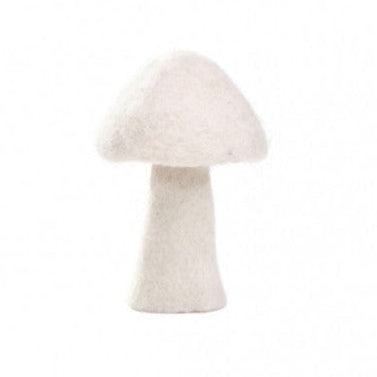 Felt Mushroom - Natural Decor Muskhane Natural Large Dotty Mushroom