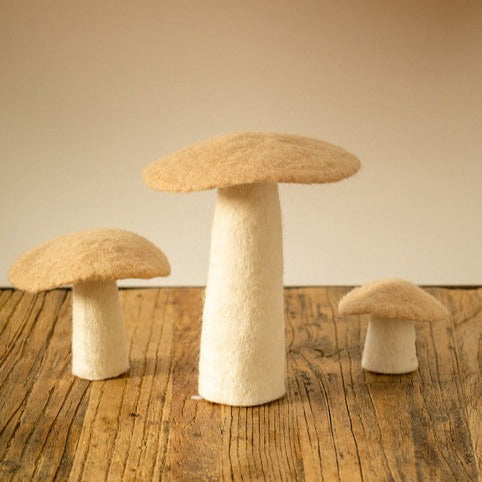 Felt Mushroom Decor Muskhane