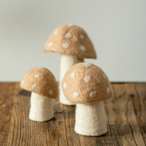 Felt Mushroom Decor Muskhane