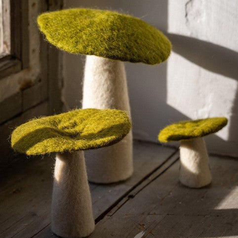 Felt Mushrooms - Anise Decor Muskhane