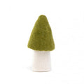 Felt Mushrooms - Anise Decor Muskhane Anise Felt Morel Large