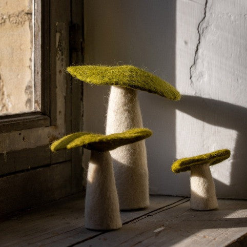 Felt Mushrooms - Anise Decor Muskhane