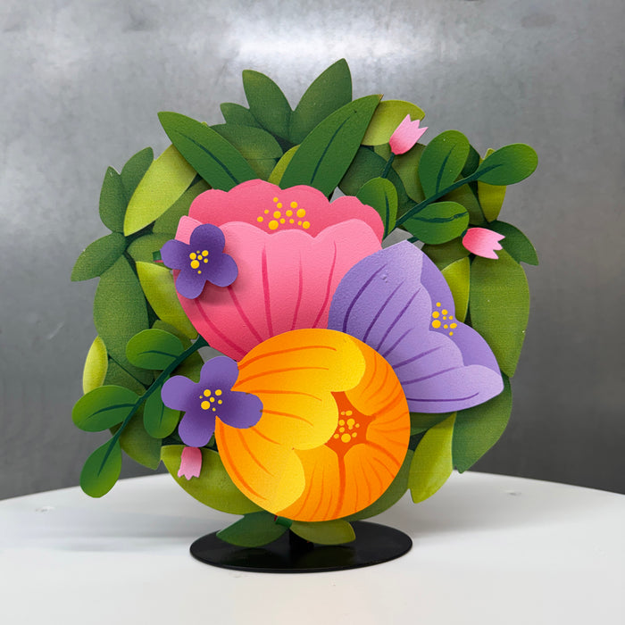 Flower Bouquet Art Pop