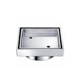 Lexi Square Tile Insert Floor Waste Grate Chrome Shower Grate Arova