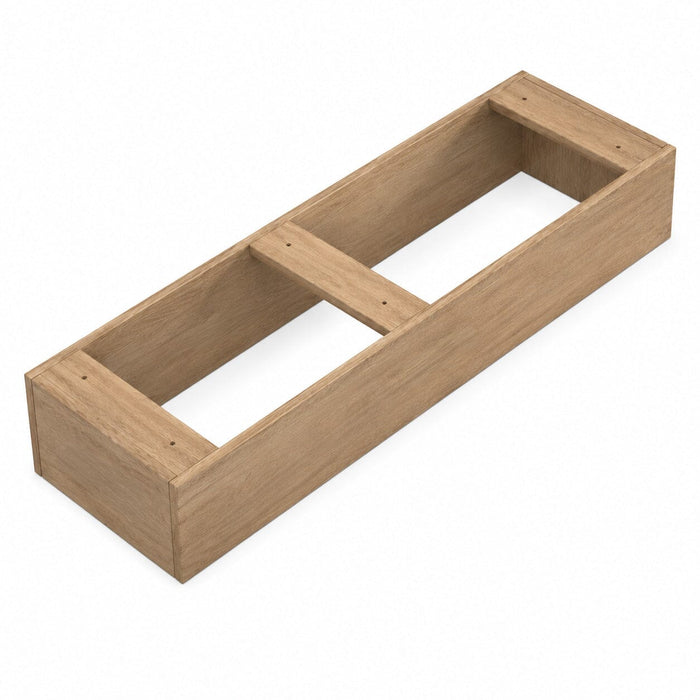 Lorne Bathroom Vanity Kickboard Oak Timber Vanity Kicker Arova 1500mm