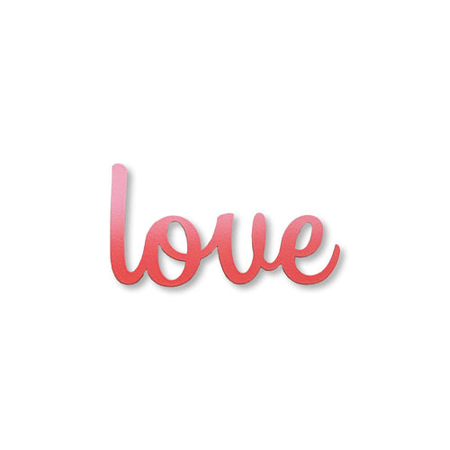 "Love" Magnet - Pink