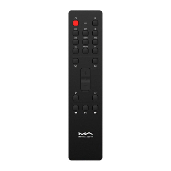 Matrix Audio RM4D Remote Control, Black, front view