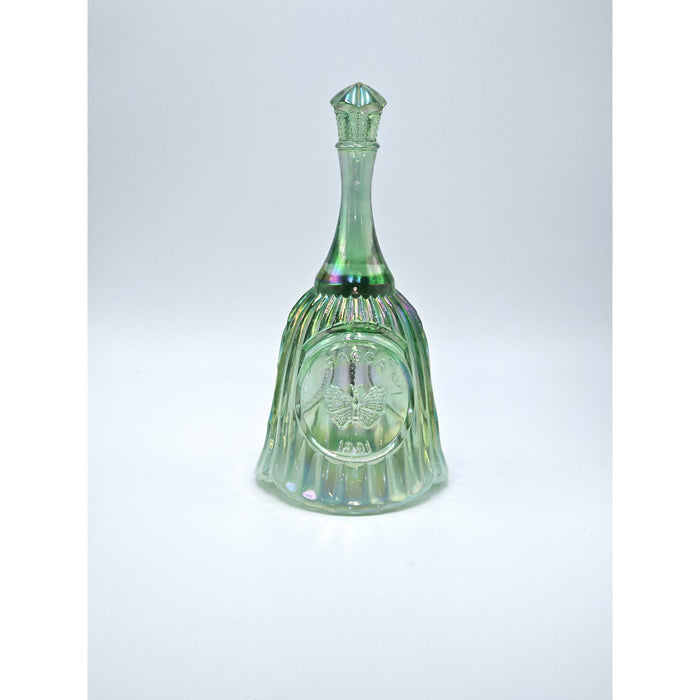 Medallion Bell-Sea Mist Green-Fenton Art Glass