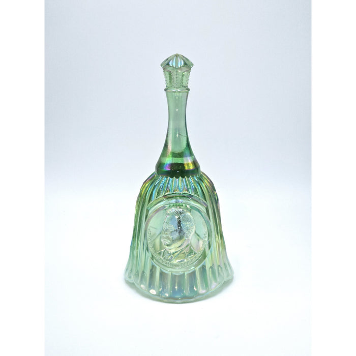 Medallion Bell-Sea Mist Green-Fenton Art Glass