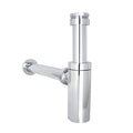 MICA Deluxe Bottle Trap Round Chrome Basins Arova