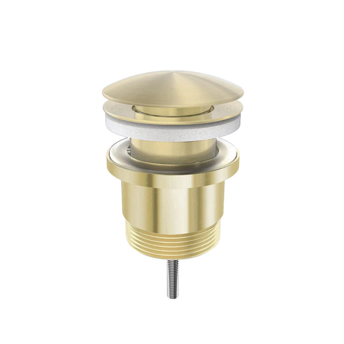 Mica Universal Pop Up Waste Brushed Gold Basins Arova