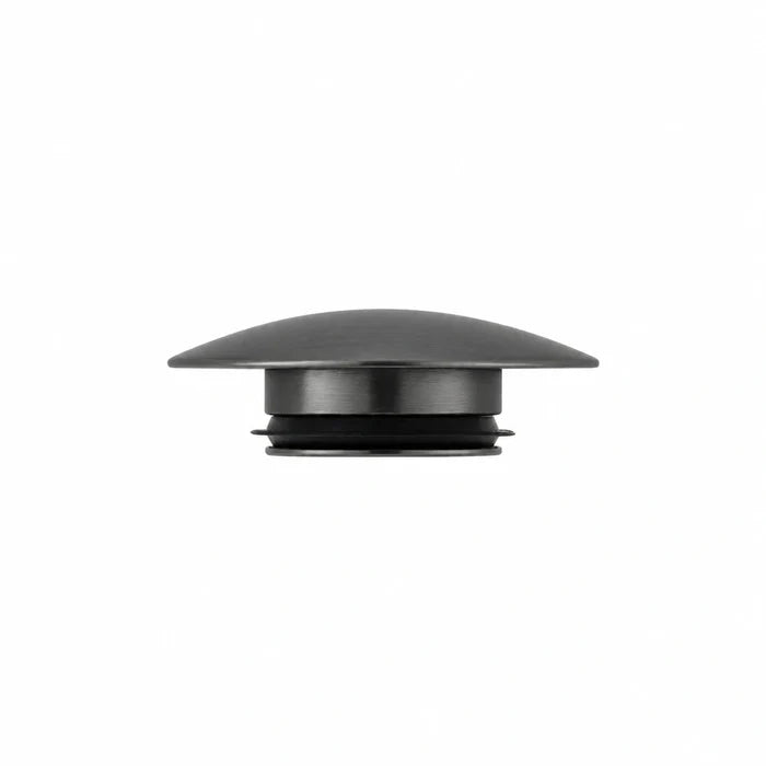Mica universal Pop Up Waste Dome Only Gunmetal Basins Arova
