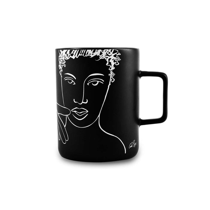 MUG - pensive