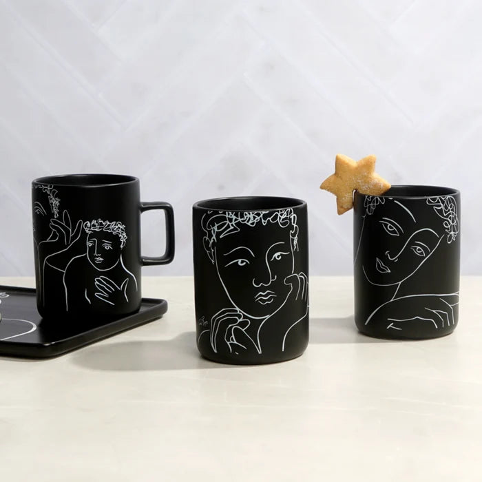 MUG SET OF 4 - intriguing