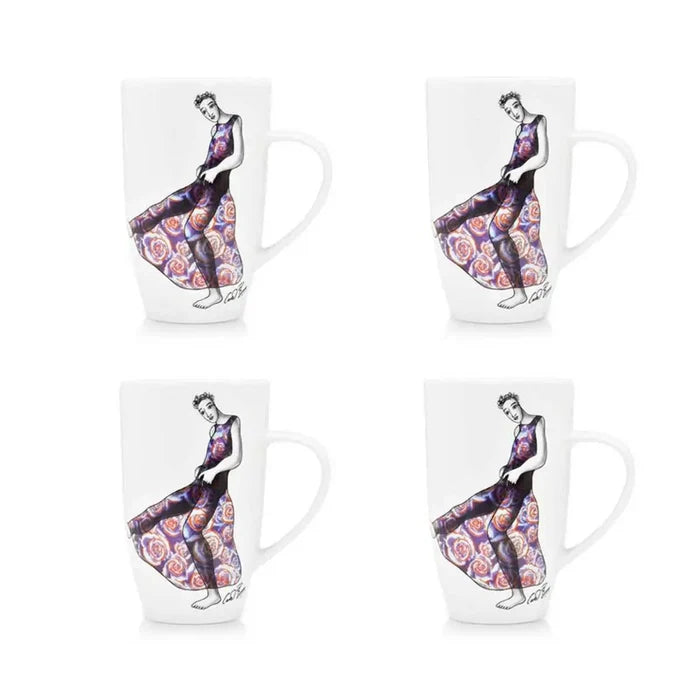 MUG SET OF 4 - step ahead