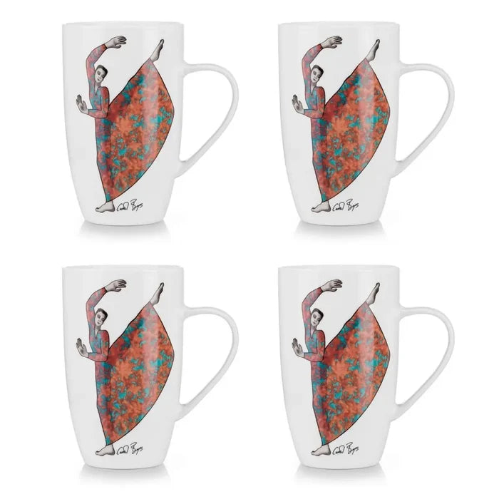 MUG SET OF 4 - uplifting