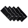 NAPKIN SET OF 4 - well framed - black