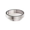 Nero 130mm Round Tile Insert Floor Waste 100mm Outlet Brushed Nickel NRFW005BN Shower Grate Nero